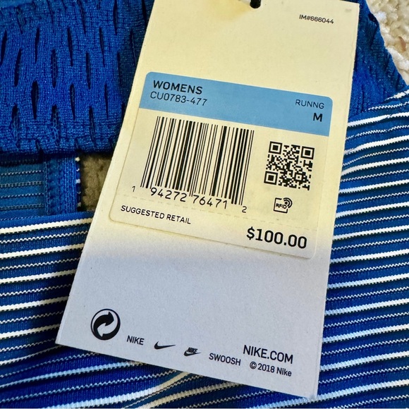 Women’s Blue Nike x Undercover Gyakusou Running Workout Top - Picture 11 of 11